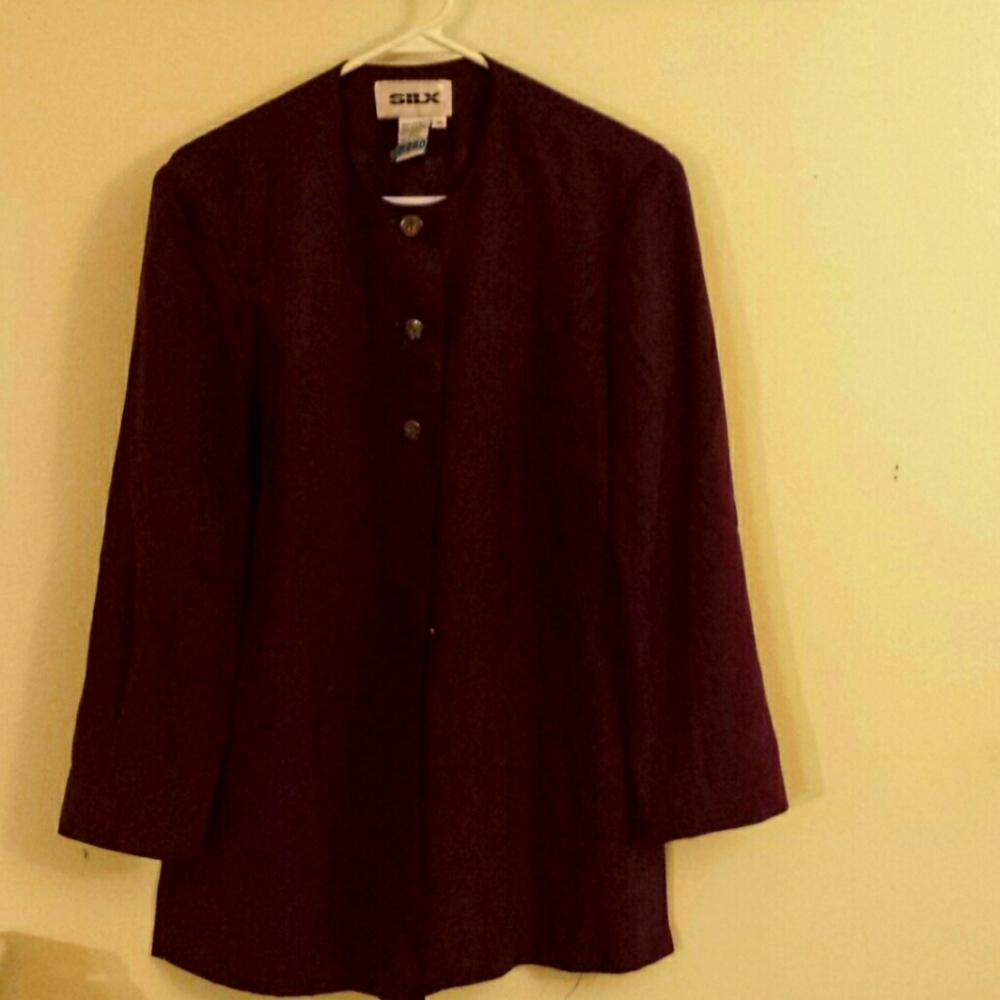 Silx maroon jacket
